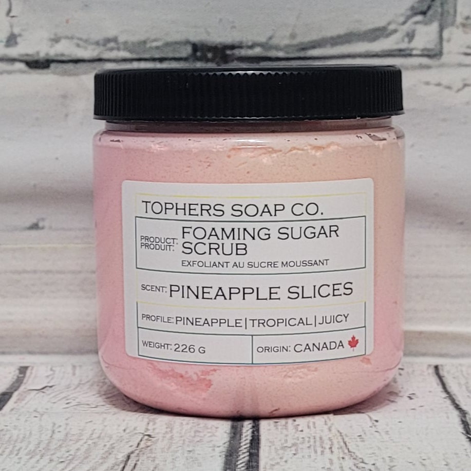 Pineapple Slices Sugar Scrub