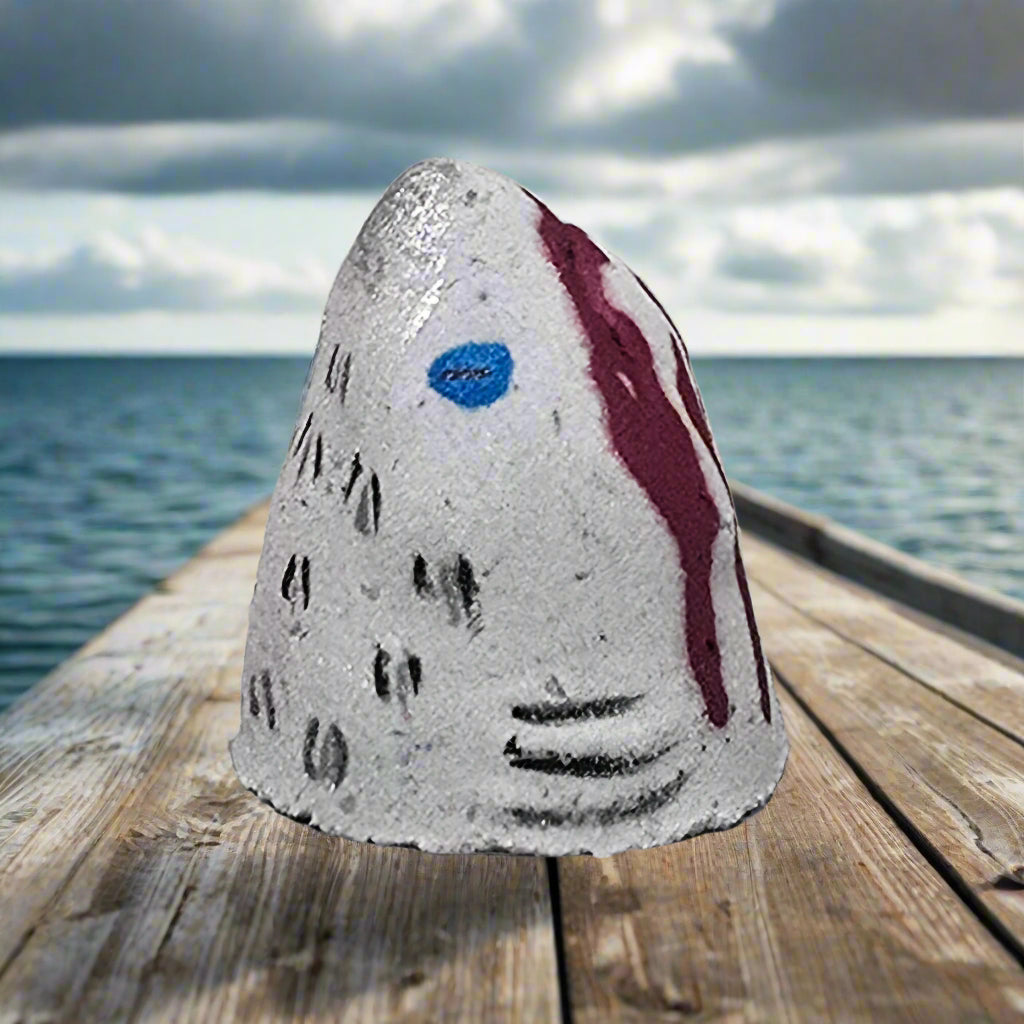 Shark Bite | Hand Painted Bath Bomb